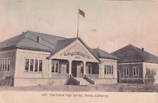 Selma California CA The  Union High School 1909 Postcard C19 picture