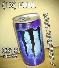 RARE Monster Energy Drink MINI ABSOLUTELY ZERO FULL UNOPENED 8 oz Can picture