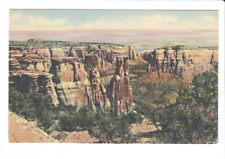 Postcard CO National Monument Colorado Monument Canon A25 picture