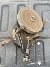 Antique Vintage  Hand Crank Bench Grinder/Sharpener W/Stone picture
