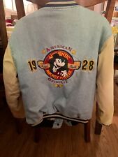 Disney 1928 Authentic Mickey Mouse denim  jacket American Original size XXL picture