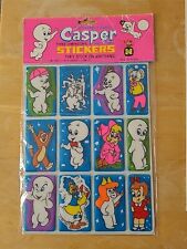 Casper The Friendly Ghost 1979 HARVEY COMICS PUFFY STICKERS UNUSED SEALED RARE picture