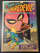 Daredevil #17 Spider-Man Appearance 1966 Stan Lee & John Romita Aunt May Cameo picture