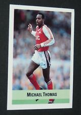 #12 MICHAEL THOMAS ARSENAL GUNNERS HIGHBURY FOOTBALL SUN SOCCER 1990-1991 picture