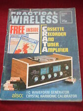 PRACTICAL WIRELESS - CASSETTE AMPLIFIER - March 1974 picture