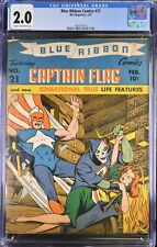 Blue Ribbon Comics #21 CGC GD 2.0 Cream To Off White Archie 1942 picture