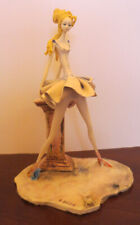 RARE Italian Porcelain Figurine Ballerina leaning on column signed G. Duso picture