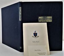 1938/42 vintage LOT wyomissing pa JOHN J COLLINS AIR FORCE GRAD & HS YEARBOOK picture