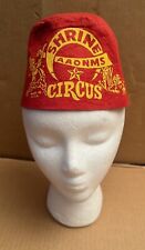 Vintage Shrine AAONMS Circus Fez Hats Clown W/ Gold Tassels picture
