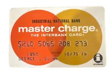 Vintage Master Charge Credit Card exp 1975 picture