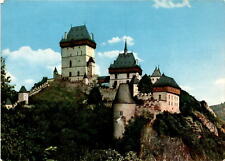 s: postcard, Hrad Karlštejn, castle, Czech history, architecture Postcard picture