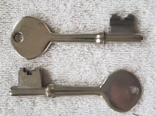 (2) Heavy Duty Antique Hospital Steel Key -  Collectable picture