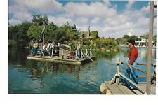 Vintage Postcard Disneyland Tom Sawyers island picture