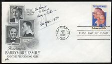 Lew Ayres d1996 signed autograph American Actor Doctor Kildare Postal Cover FDC picture