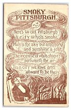 1910s - Greetings From Smokey Pittsburgh, Pennsylvania Postcard (Posted 1910) picture