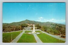 Hollywood CA-California, Entrance To Griffth Park Observatory, Vintage Postcard picture