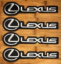 Set of 4 Lexus OEM NOS Patches High Durability 8 X 2 Inches picture