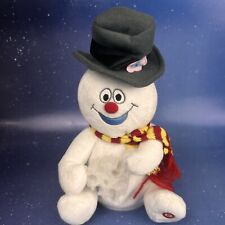 Gemmy Frosty The Snowman Animated Singing Children Lighted Snowflake Plush 8