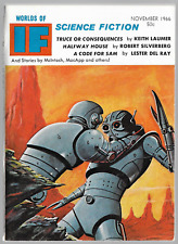 WORLDS OF IF SCIENCE FICTION NOVEMBER 1966 SILVERBERG LAUMER NIVEN  MCINTOSH picture