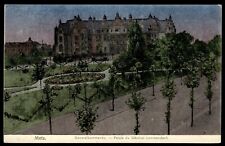 Postcard Metz France Palace of the General Commander colorized picture
