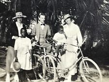 OA Photograph Garden Of Eden Trail Florida Bike African American Children 1921 picture