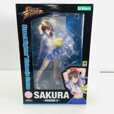 Street Fighter Figure Beautiful Girl Sakura ROUND 2 picture