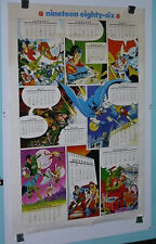 1985/1986 DC Comics 40x27
