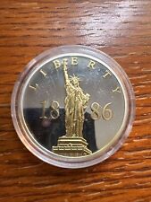 1886 Statue Of Liberty Lighting The Path To Freedom For 125 Years Coin picture