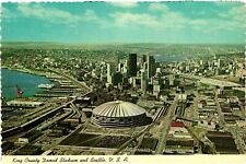 Vintage Postcard 4x6- King County Domed Stadium, City, Seattle, WA picture