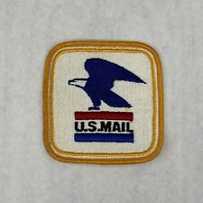 Vintage USPS US Mail Eagle Logo Patch United States Post Office 3.25”x3.25” picture