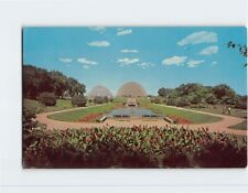 Postcard Horticultural Conservatory Mitchell Park Sunken Gardens Milwaukee WI picture