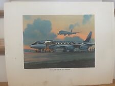 Vintage McDonnell Douglas DC-8F  16x20 Photo Poster Print Commercial ORIGINAL picture