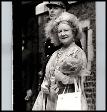 1970s ORIG PHOTO UK ROYAL QUEEN MOTHER AT DOVER PORTRAIT ORIGINAL KEYSTONE  377 picture