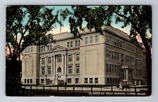 Lynn MA-Massachusetts, Classical High School, Antique, Vintage Souvenir Postcard picture