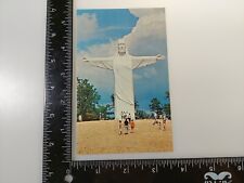 Christ Of The Ozarks Eureka Springs AR Chrome Postcard Vtg Unposted picture