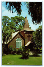 c1960's Faith Chapel Near Jekyll Island Hotel Georgia GA Vintage Postcard picture
