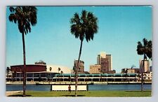 Tampa FL-Florida, Skyline Curtis Hickson Convention Hall, Vintage c1971 Postcard picture