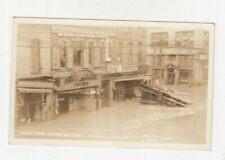 Vintage Postcard RPPC Enna Jettick Shoe Store - Johnstown Flood 1936 , Main St  picture