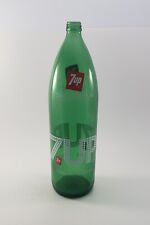 Vintage 7Up The L-Incola Uncola Canadian 1.5 liter Green Glass Bottle 13.5