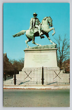 JEB Stuart Monument Richmond Virginia Postcard 1899 picture