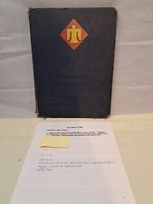 1946 HB 45th INFANTRY DIVISION Combat Report WW2 + Colonel Bell's War Diary Copy picture