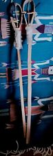 *OLDER  DEER CLAN CHOCTAW HICKORY STICKBALL STICKS HAND MADE WEEKEND SALE** picture