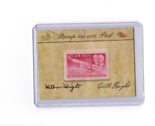 2018 Pieces of the Past Antiquity Orville and Wilbur Wright Stamp on our Past picture