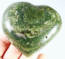 280g Amazing Natural Ocean Jasper Crystal Agate Geode Heart Jasper Reiki Stone picture