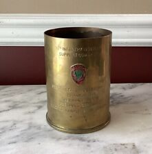 VTG Military Brass Memorabilia, Gift To US General, 24th Infantry picture