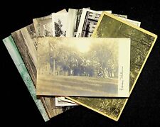 Oxford Ohio Lot Of 8 Postcards 1910s Talawanda Creek Bridge Miami University picture