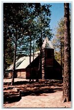 c1950's Chapel in the Pines, Prescott Pines Baptist Camp Arizona AZ Postcard picture