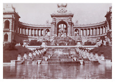 France, Marseille, Palais Longchamp, vintage print, circa 1900 vintage print pr picture