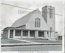 1958 Press Photo Newly Built Lutheran Church In Grosse Pointe Woods, Michigan picture