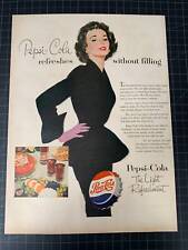 Vintage 1959 Pepsi Print Ad picture